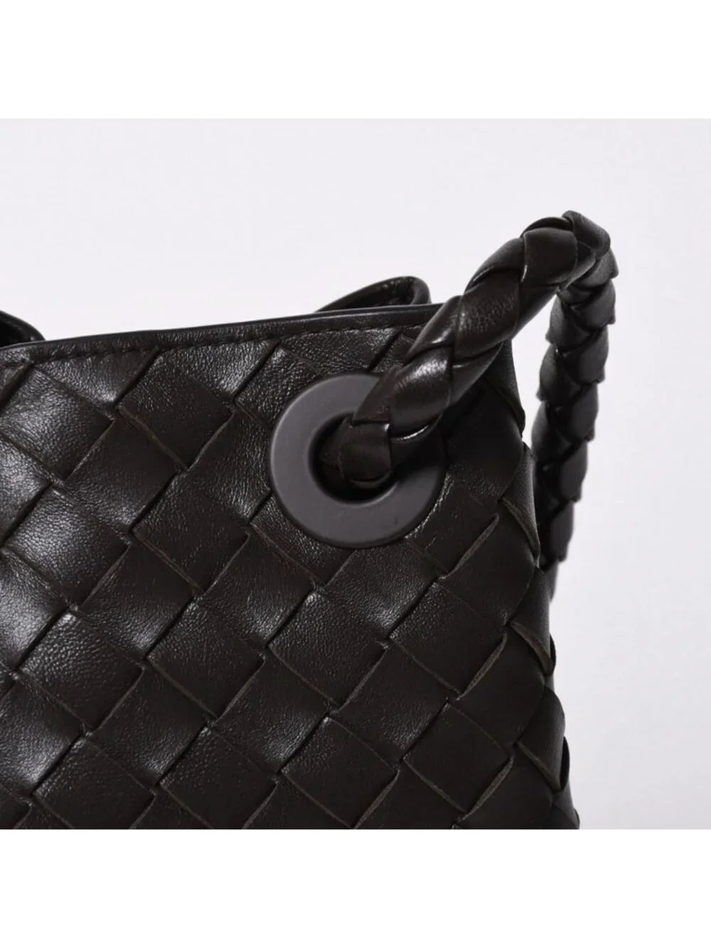 Bottega Veneta Andiamo Shoulder Bag Intrecciato
